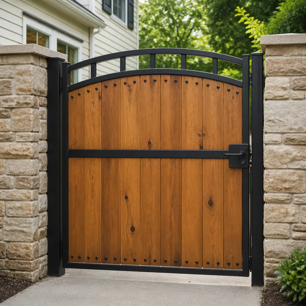 Wood & steel frame